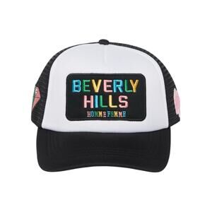 Homme‎ Femme Beverly Hills Trucker Hat Black SnapBack
